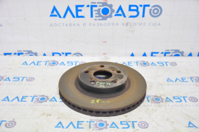 Placă de frână față stânga Toyota Prius 30 10-15 255/25mm ruginită