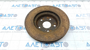 Placă de frână față dreapta Toyota Prius 2004-2009, 255/22 mm, ruginită.