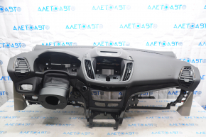 Torpedo panoul frontal cu AIRBAG Ford Escape MK3 17-19 restilizat negru titan