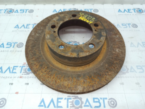 Placă de frână față dreapta Toyota Sequoia 08-16 355/31mm ruginită.