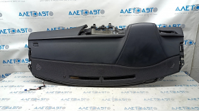 Torpedo cu airbag frontal pentru Toyota Avalon 13-18, piele neagră.