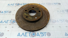 Placă de frână față dreapta Lexus Hs250h 10-12 275/25mm ruginită