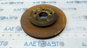 Placă de frână față stânga Lexus RX300 RX330 RX350 RX400h 04-09 tip 1 320/27mm ruginită