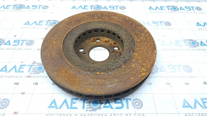 Placă de frână față stânga Lexus RX300 RX330 RX350 RX400h 04-09 tip 2 320/27mm ruginită