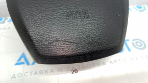 Airbag-ul de siguranță în volan pentru șoferul BMW X5 E70 07-13 negru, zgârieturi, fără emblemă