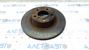 Placă de frână spate dreapta BMW X3 F25 11-17 330/20mm