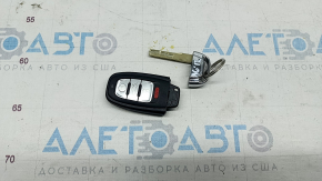 Cheie Audi A6 C7 12-18 cu 4 butoane, fără emblemă