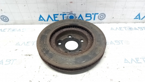 Диск тормозной передний левый Toyota Avalon 13-18 295/27мм, ржавый
