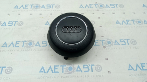 Airbagul de siguranță din volanul șoferului pentru Audi A6 C7 12-18 negru, zgârieturi