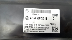 Controlul scaunului șoferului pentru Mercedes W167 GLE 350 450 20-23