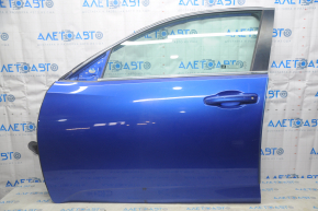 Дверь в сборе передняя левая Honda Insight 19-22 синий B-593M keyless