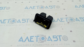 Capacul de blocare a portbagajului Audi A6 C7 12-18 negru