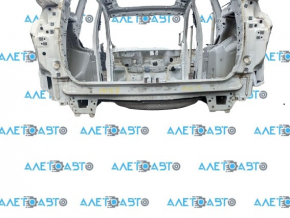 Panoul din spate al Ford Escape MK3 13-19, format din 2 piese albe, pe caroserie.