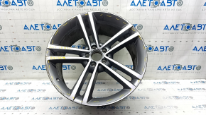 Roată de 21 x 10J Mercedes W167 GLE 350 450 20-23, cu jantă curbă, pentru reparații.