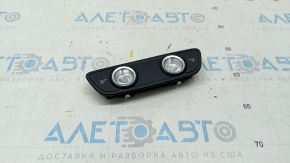 Plafonul de iluminare din spate pentru Audi Q7 16- negru.