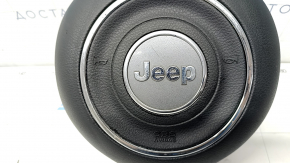 Подушка безопасности airbag в руль водительская Jeep Renegade 15-23 черн, царапины