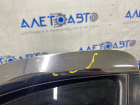 Geamul lateral din spate dreapta Ford Fusion mk5 13-20, cu un crom, zgârieturi pe crom, zgârieturi pe sticlă