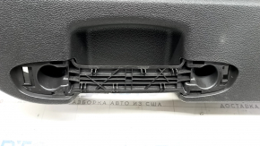 Capacul portbagajului inferior al usii Ford Escape MK3 17-19, restaurat, negru, zgâriat, fără mâner