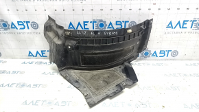 Bara de protecție față stânga față Audi A6 C7 12-15 pre-restilizare, crăpată