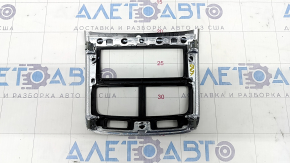 Capacul consolei centrale spate Volvo XC90 16-22 negru lucios