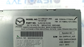 Radio CD player Mazda 6 13-15 SUA, zgârietură