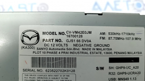 Radio CD player Mazda 6 13-15 SUA, zgârietură