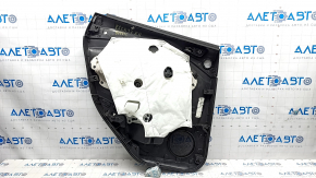 Capacul ușii cardul din spate dreapta Ford Escape MK3 17-19 negru mat sub difuzor, zgârieturi