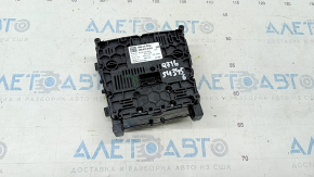 Panoul de control MMI Audi Q7 16-19 are vopseaua cojită pe litere