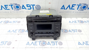 Radio-casetofon Hyundai Sonata 15-17 cu ecran mic, crom util