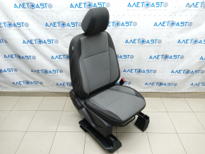 Пассажирское сидение Ford Escape MK3 13-19 без airbag, механическое, тряпка черн-серое,под химчистку