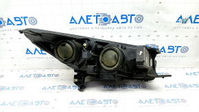 Far stânga față asamblată Ford Escape MK3 17-19 restilizată, halogen + led, luminoasă, lac utilitar, nisip