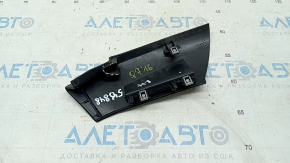 Capacul panoului frontal central dreapta Audi Q7 16- negru, suport rupt.