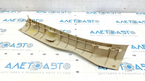 Capacul pragului din spate stânga interior pentru Lexus ES300h ES350 13-18, bej, ușor șters