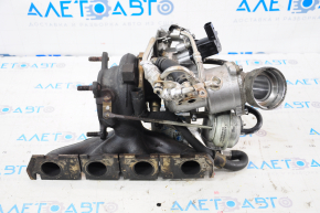 Turbina completă cu colector și conducte de răcire VW Beetle 12-13 2.0T 152к