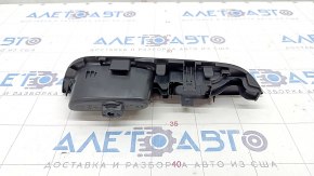 Capac de control al geamului electric din spatele stâng Nissan Rogue 14-20 negru, structură