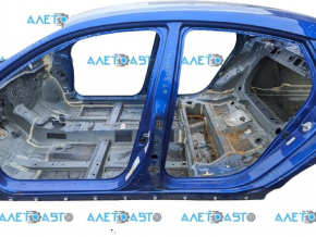 Bara centrală stânga a caroseriei Honda Insight 19-22 albastru cu lovituri pe caroserie