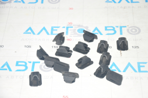 Clipsuri de izolare a capotei Ford Escape MK3 13-19 set (15 bucăți)