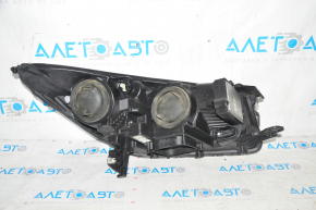 Far stânga față asamblată Ford Escape MK3 17-19 restilizată halogen + LED luminoasă, asamblată, nisip.