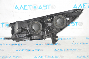 Farul din față dreapta asamblat Ford Escape MK3 17-19 restilizat halogen + led, luminos, nisip