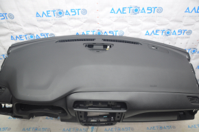 Panoul frontal cu AIRBAG pentru Nissan Leaf 18-19, negru, cu capac zgâriat.