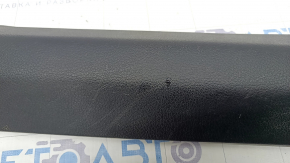 Capac prag interior dreapta fata Nissan Rogue 14-20, neagra, zgarieturi