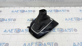 Накладка шифтера КПП Nissan Rogue 17-18 черн, царапина