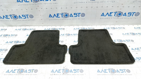 Set de covorașe Chevrolet Volt 11-15, material textil negru, fără 1 fixare.