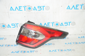 Lampa exterioară aripă dreapta Ford Escape MK3 17-19 restilizată, aer de-a lungul marginii.