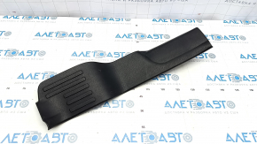 Capacul pragului din spate dreapta interior pentru Acura MDX 07-13, negru, uzat.