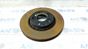 Placă de frână față dreapta Mazda CX-5 17- 295/28mm ruginită