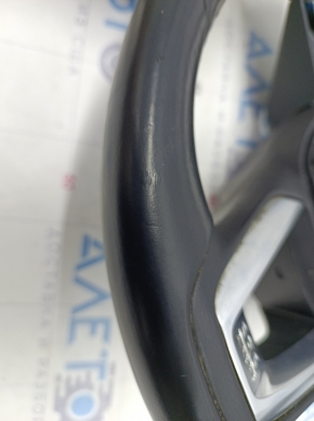Руль голый Mazda CX-5 17-19 кожа черная, с накладками, царапины