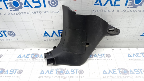 Capacul stâlpului frontal stânga de jos Mazda CX-5 17- negru, zgârieturi