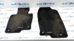 Set de covorașe pentru interiorul mașinii Mazda CX-5 17 - cârpă, negru, pentru curățare.