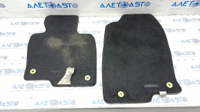 Комплект ковриков салона ткань Mazda CX-5 17-24 черный, под чистку